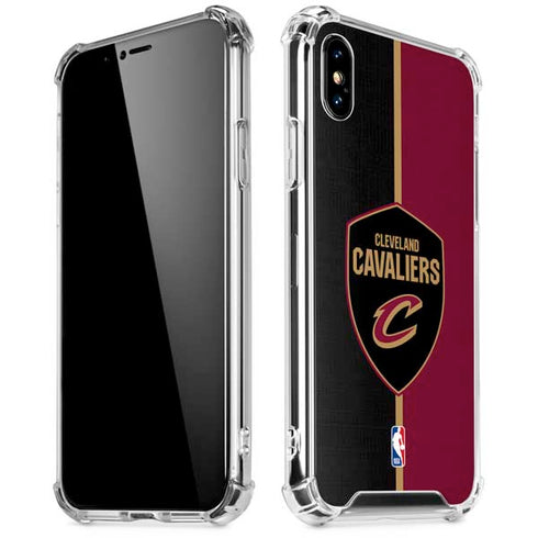 NBA Cleveland Cavaliers Canvas iPhone XS Max Clear Case